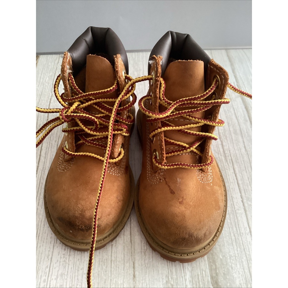 TIMBERLANDS TODDLER BOOTS PREOWNED SIZE U.S.5 Brown